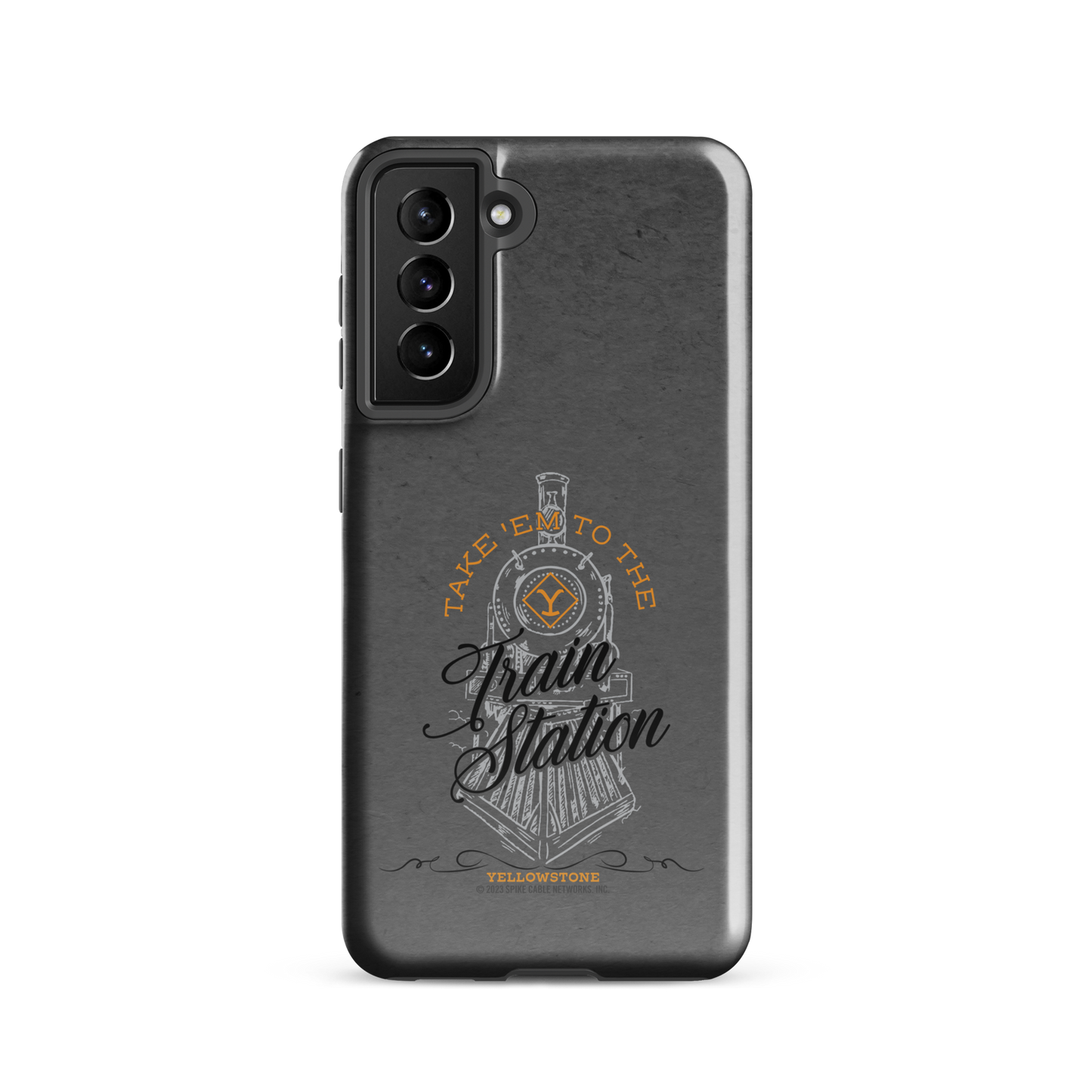 Yellowstone Train Station Tough Phone Case - Samsung