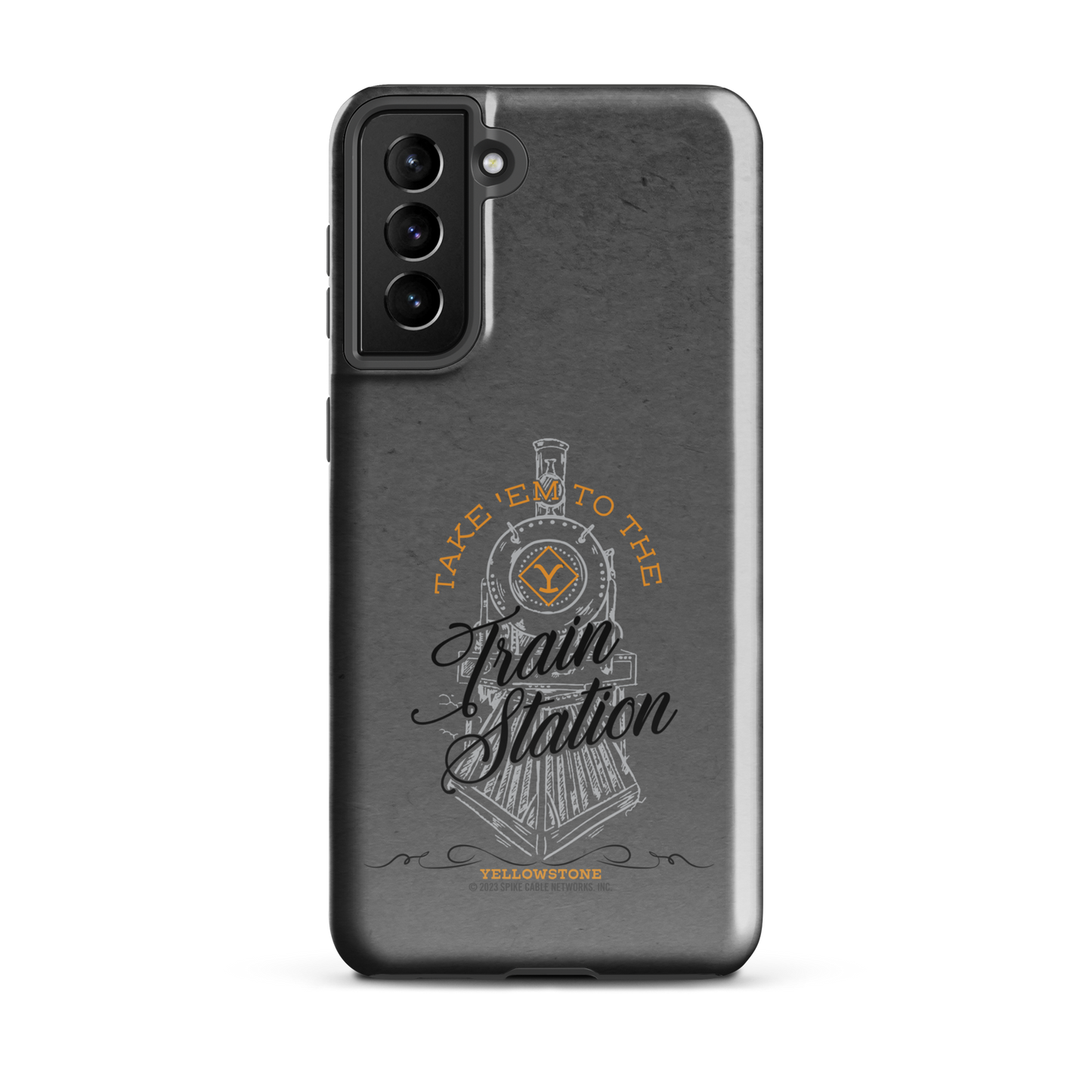 Yellowstone Train Station Tough Phone Case - Samsung