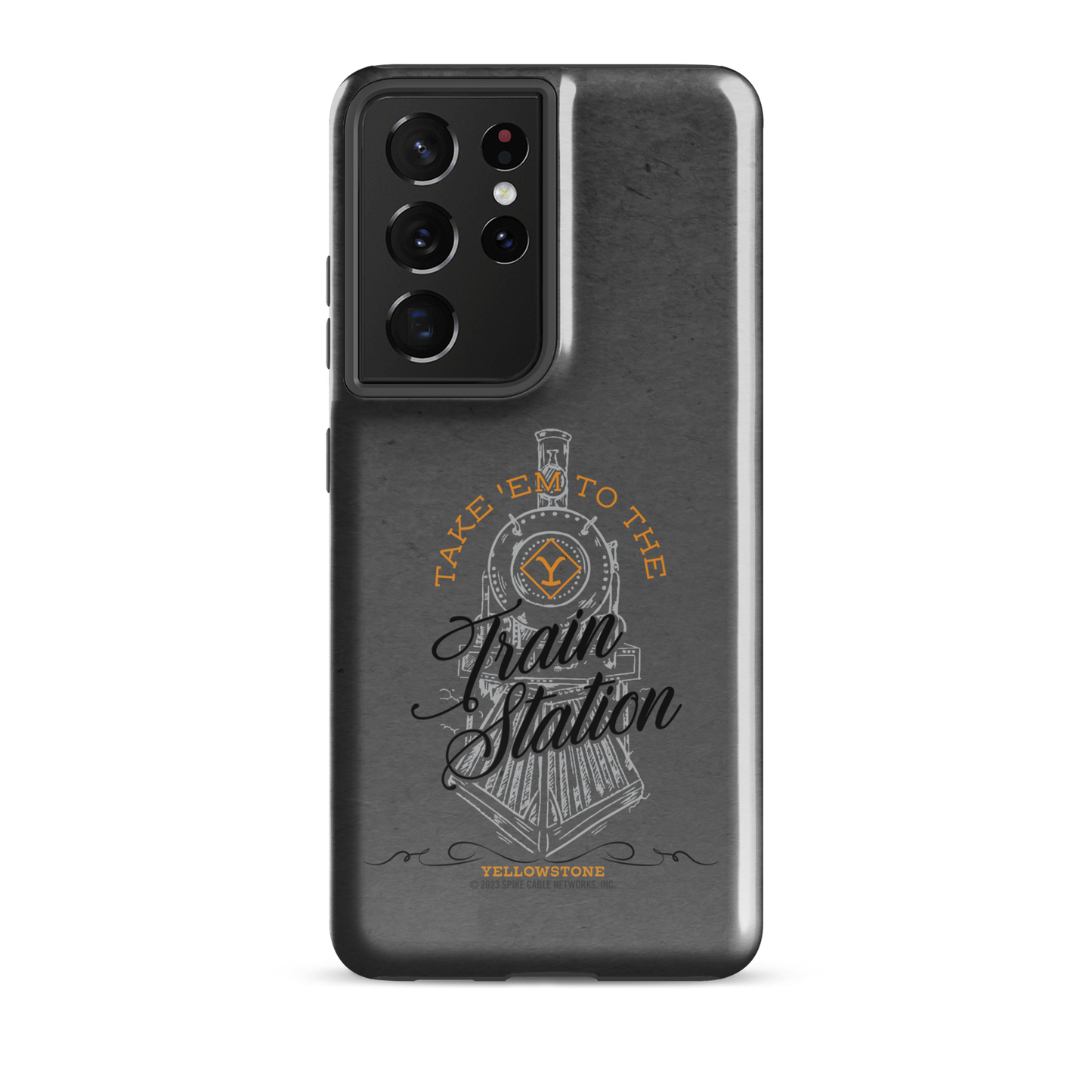 Yellowstone Train Station Tough Phone Case - Samsung