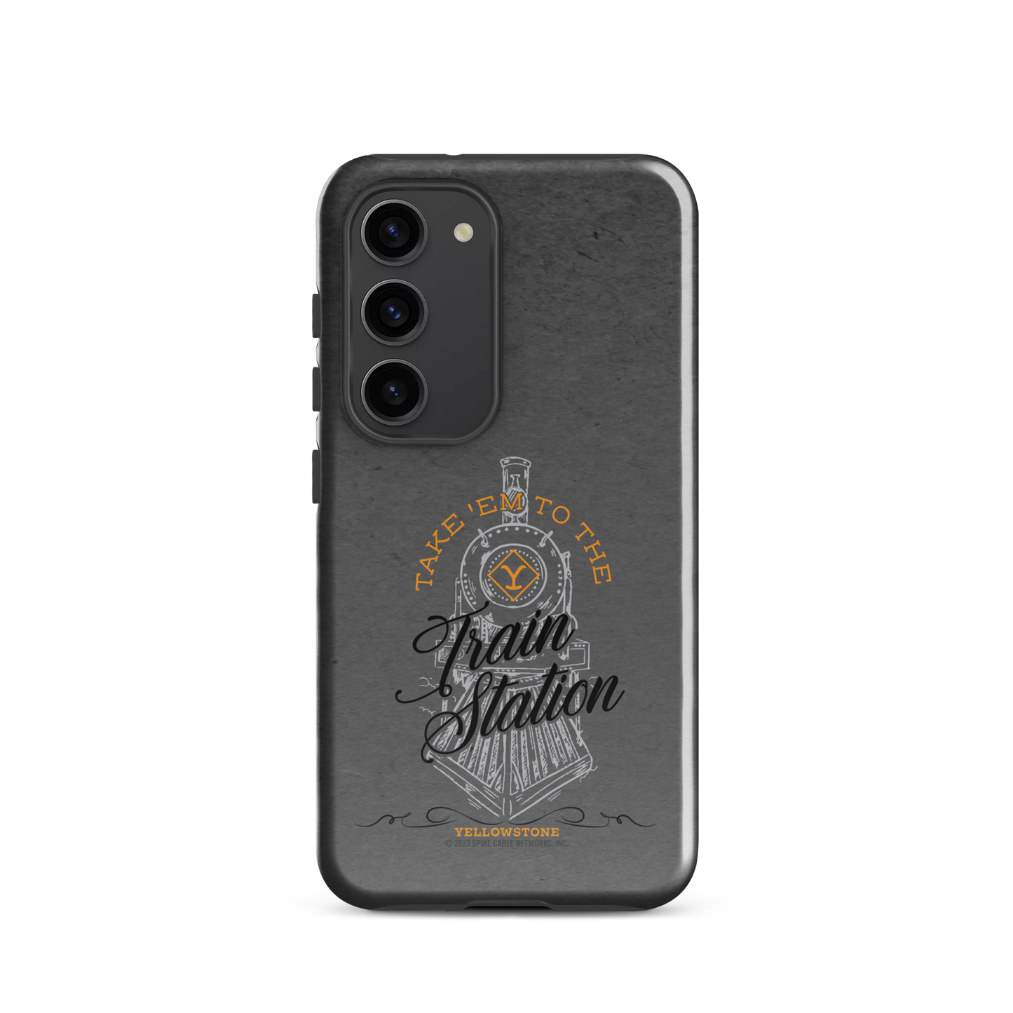 Yellowstone Train Station Tough Phone Case - Samsung