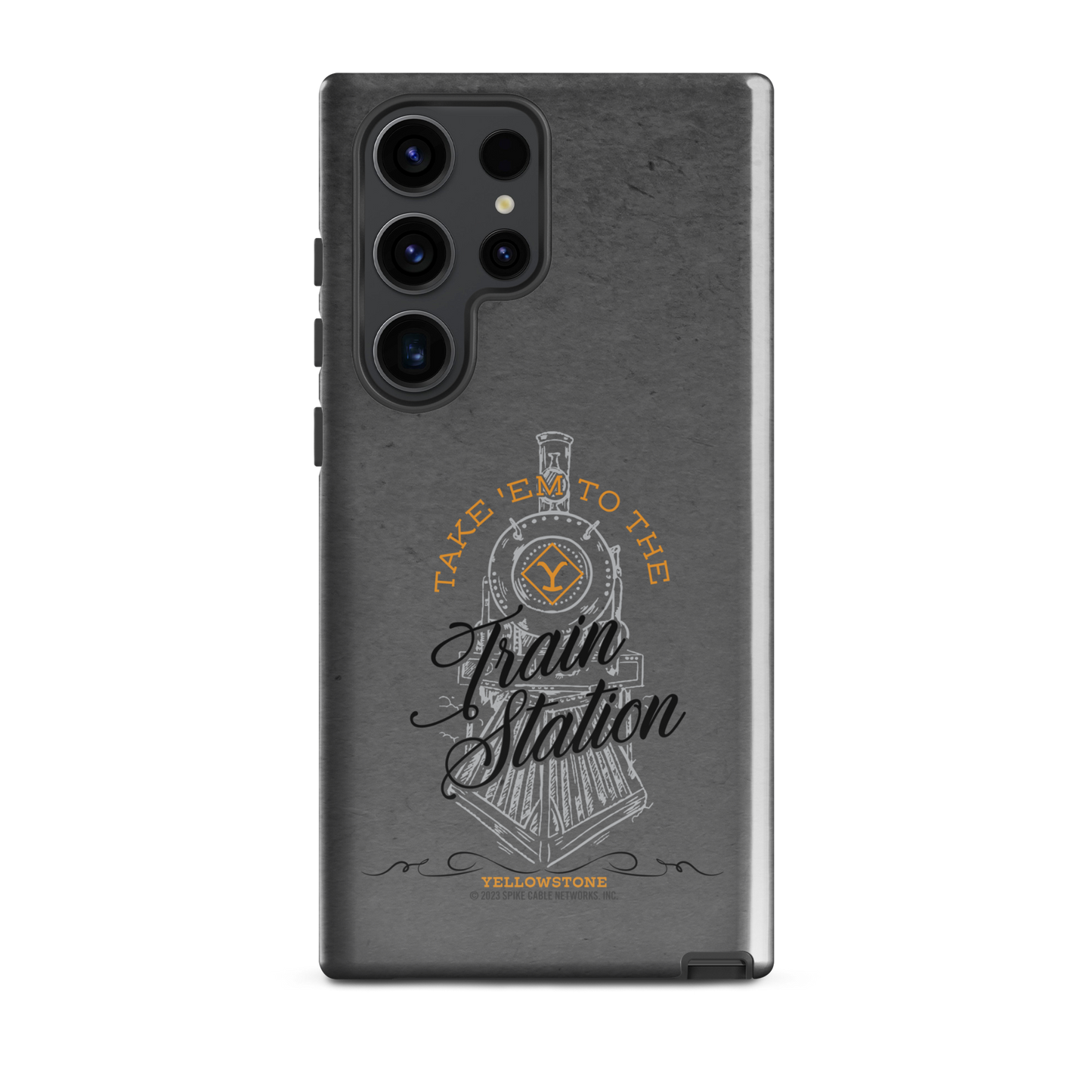 Yellowstone Train Station Tough Phone Case - Samsung