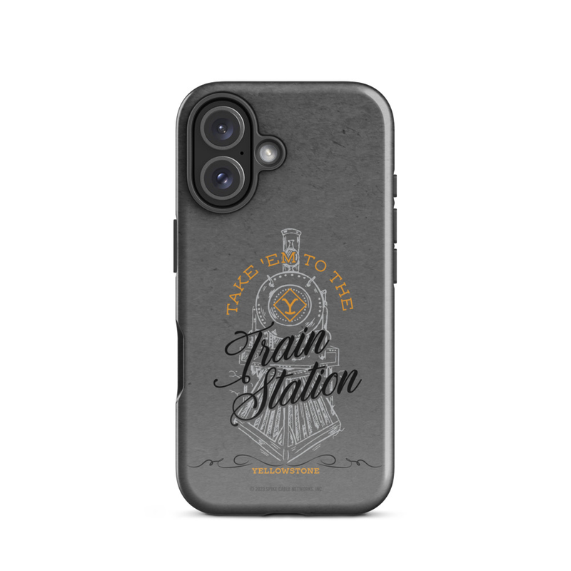 Yellowstone Train Station Tough Phone Case - iPhone Yellowstone Train Station Tough Phone Case - iPhone