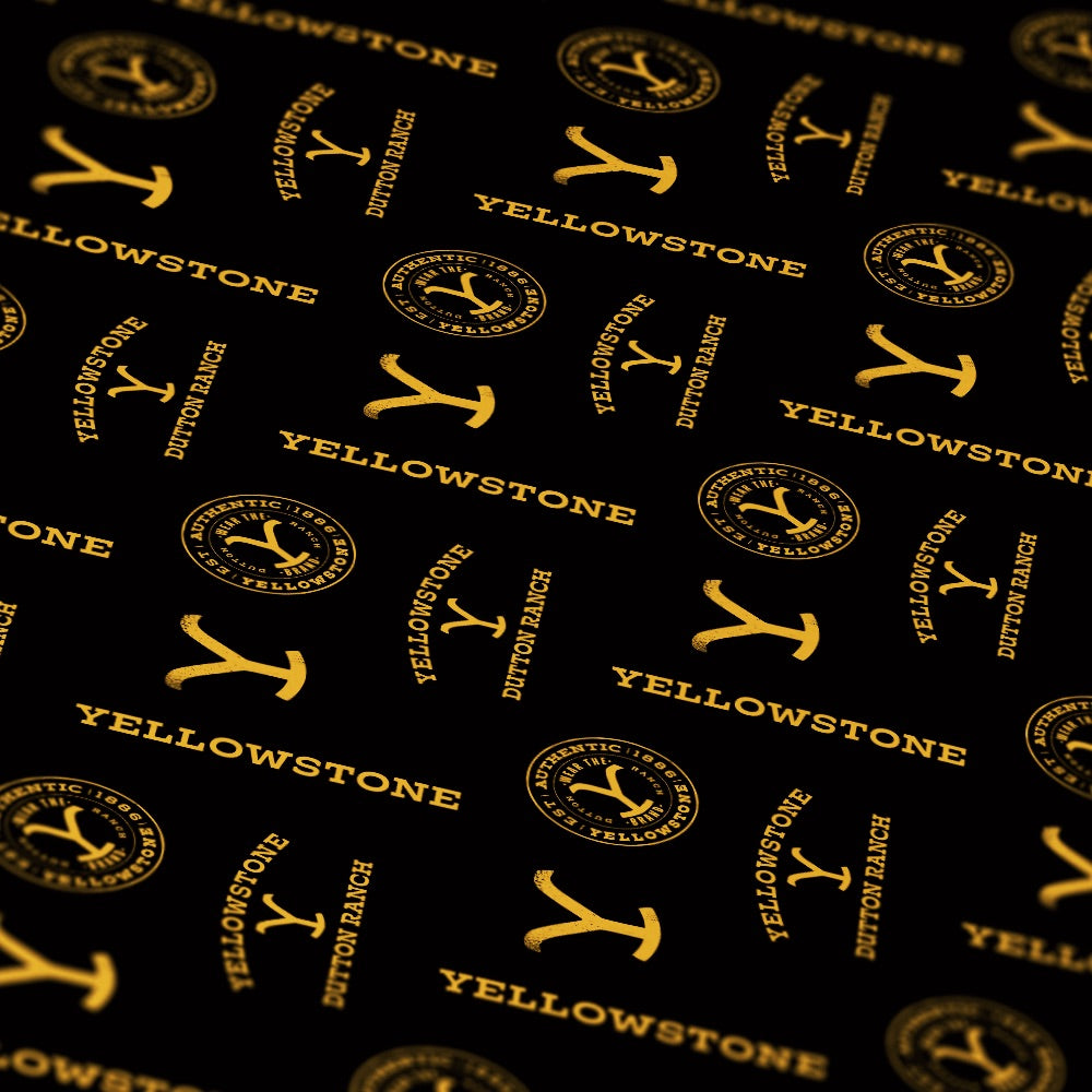 Yellowstone Logo Gift Wrap