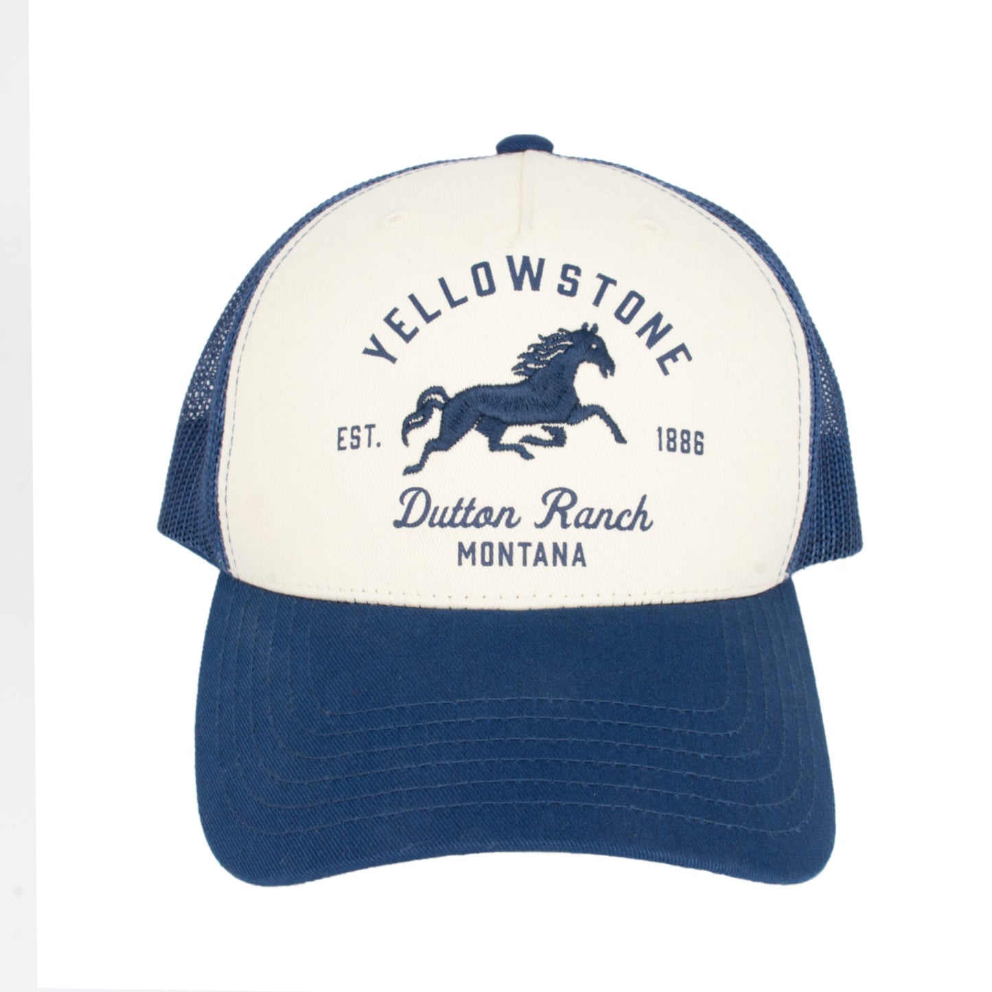 Yellowstone Dutton Ranch Logo Mesh Back Trucker Hat