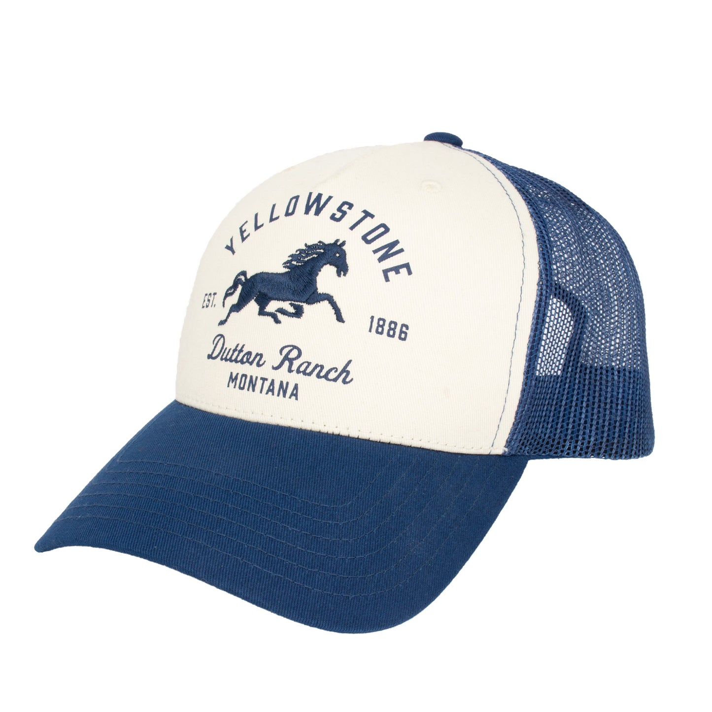 Yellowstone Dutton Ranch Logo Mesh Back Trucker Hat