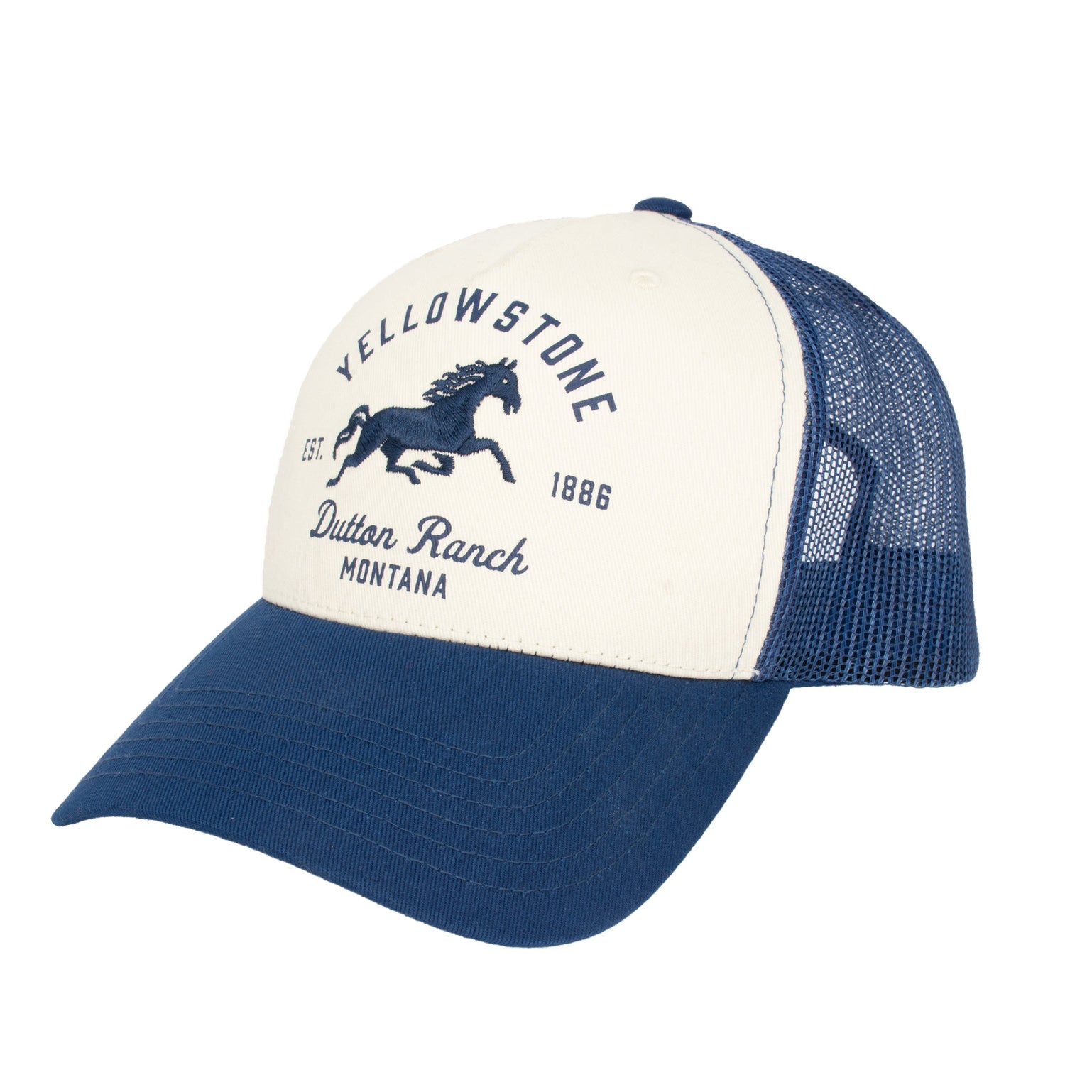 Yellowstone Dutton Ranch Logo Mesh Back Trucker Hat
