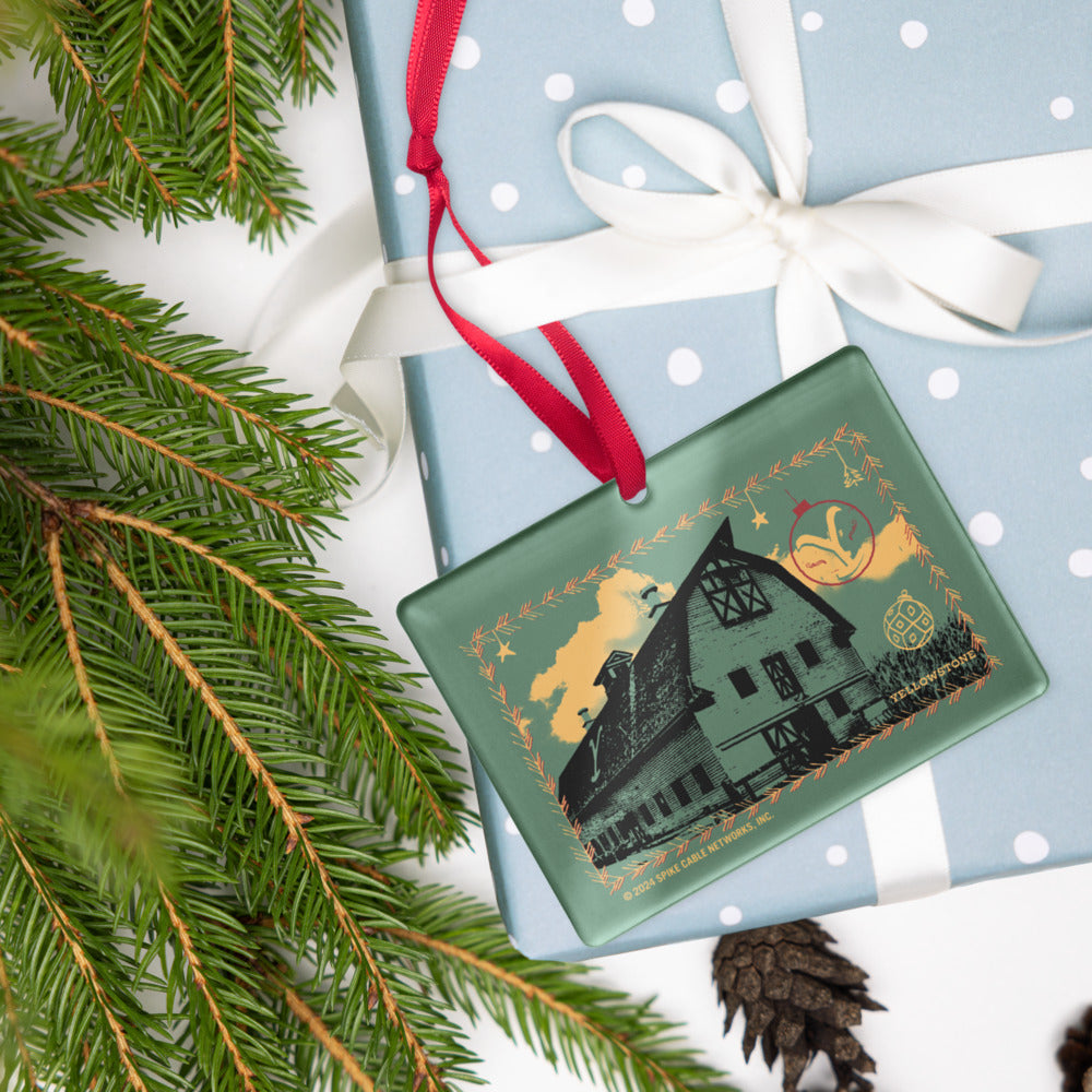 Yellowstone Dutton Ranch Holiday Ornament