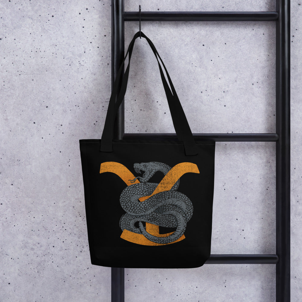 Yellowstone Rattlesnake Tote Bag