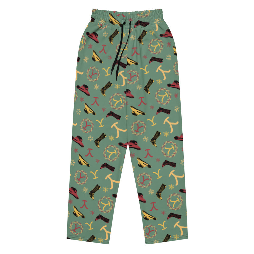 Yellowstone Cowboy Christmas Lounge Pants