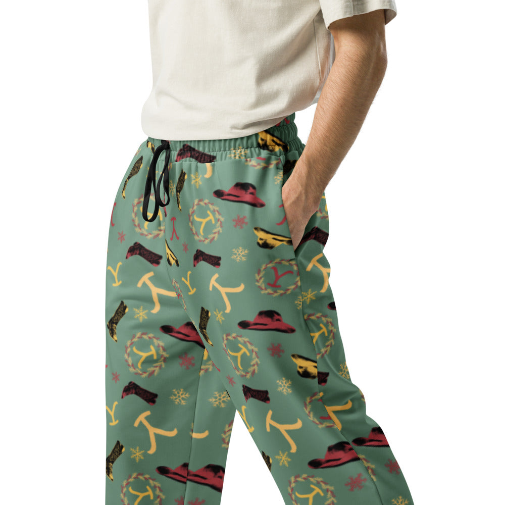 Yellowstone Cowboy Christmas Lounge Pants