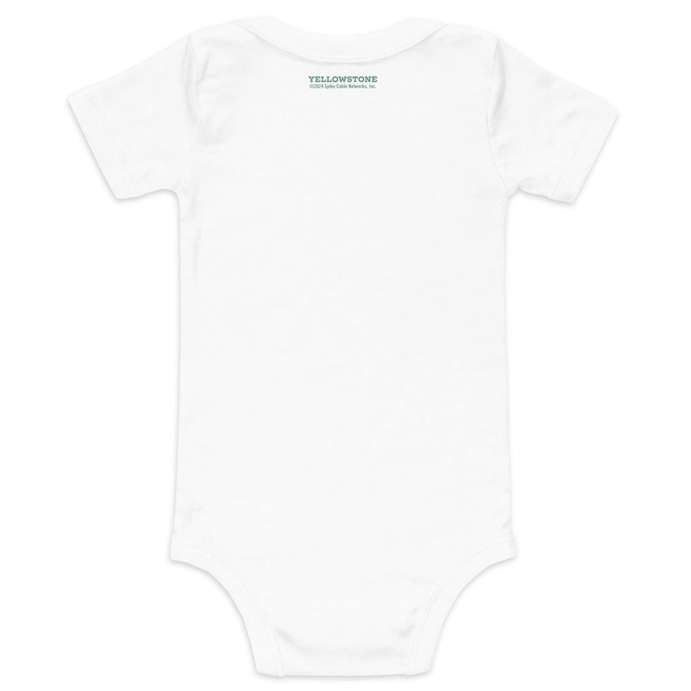 Yellowstone I Saw Mommy Baby Bodysuit