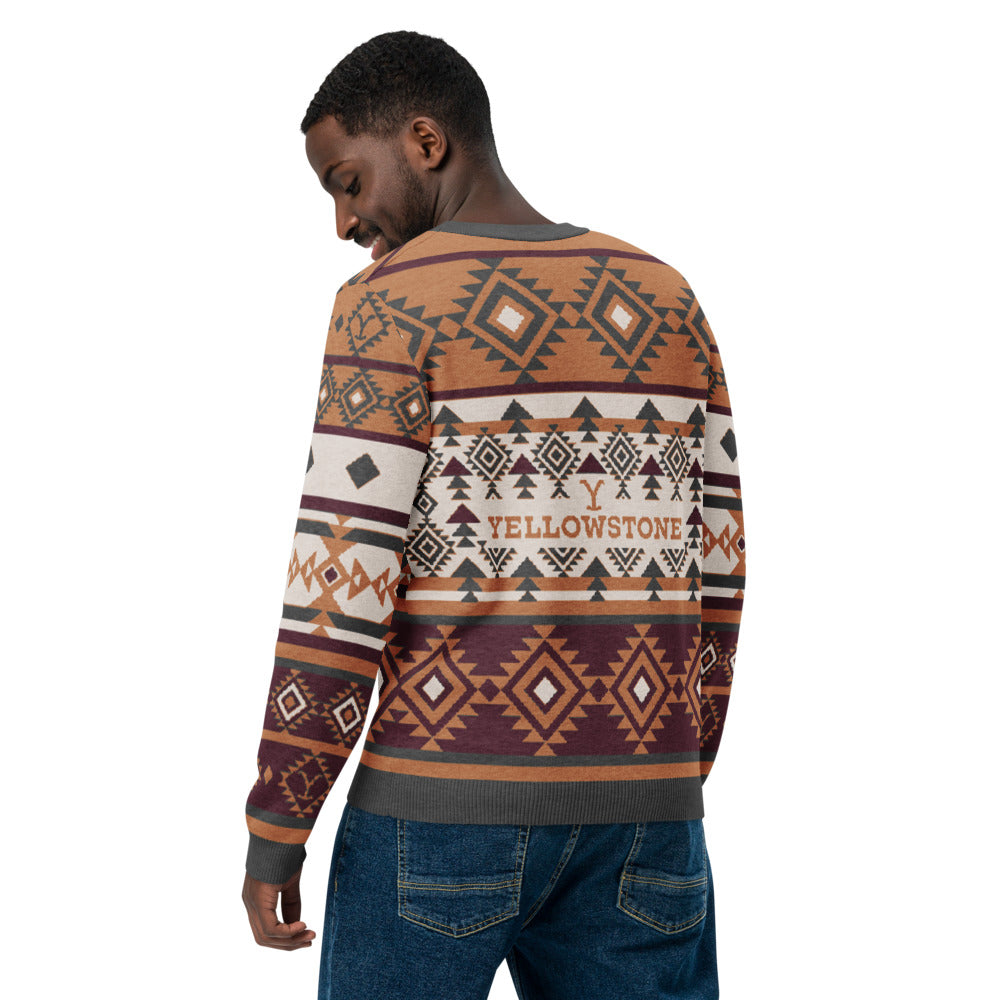 Yellowstone Barn Holiday Unisex Sweater
