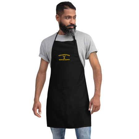 Yellowstone Dutton Ranch Embroidered Apron