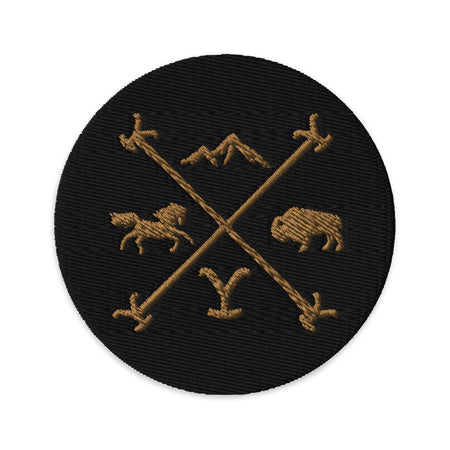 Yellowstone Icons Embroidered Patch