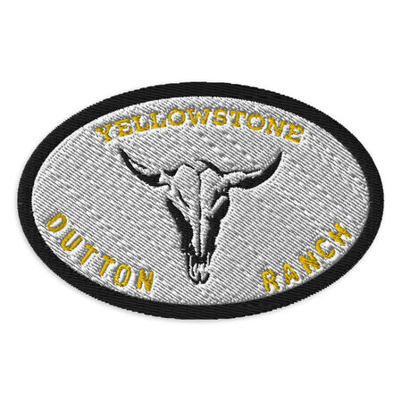 Yellowstone Skull Embroidered Patch