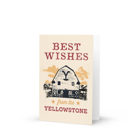 Yellowstone Best Wishes Greeting Card