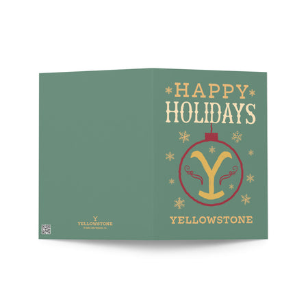 Yellowstone Holiday Greeting Card