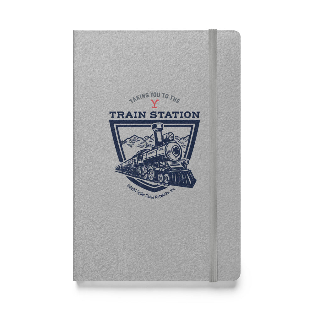 Yellowstone Train Station Bound Notebook