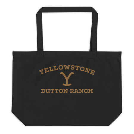 Yellowstone Dutton Ranch Embroidered Tote Bag