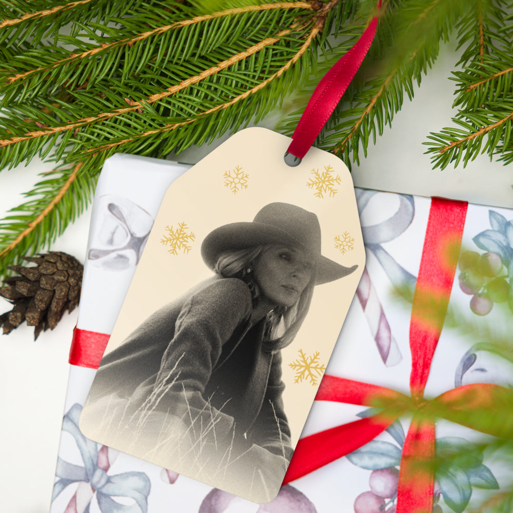 Yellowstone Beth Dutton Holiday Ornament