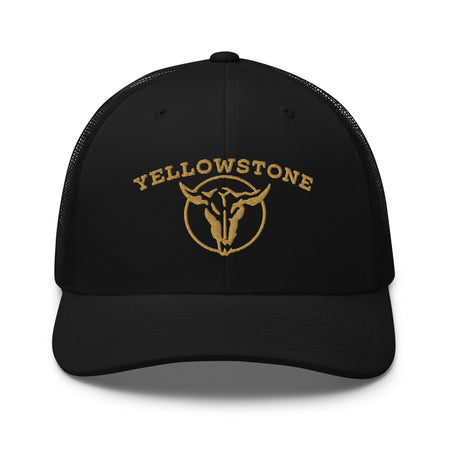 Yellowstone Gold Skull Trucker Hat