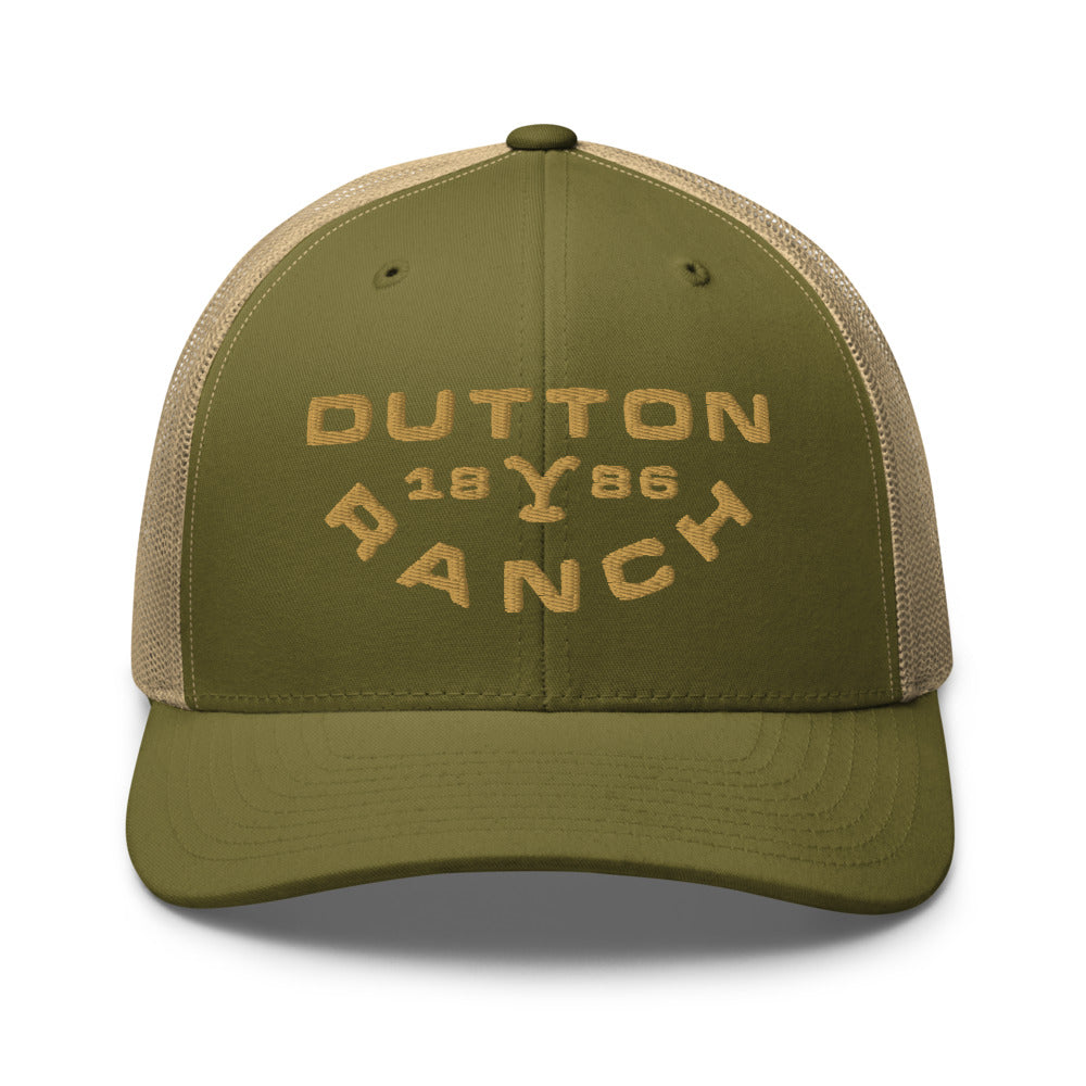 Yellowstone Dutton Ranch Embroidered Trucker Hat