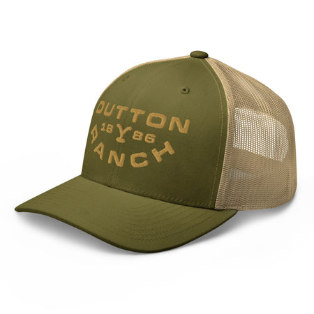 Yellowstone Dutton Ranch Embroidered Trucker Hat