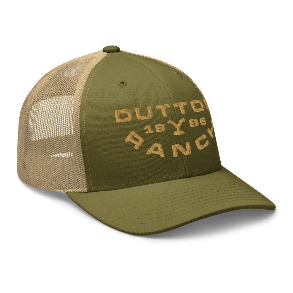 Yellowstone Dutton Ranch Embroidered Trucker Hat