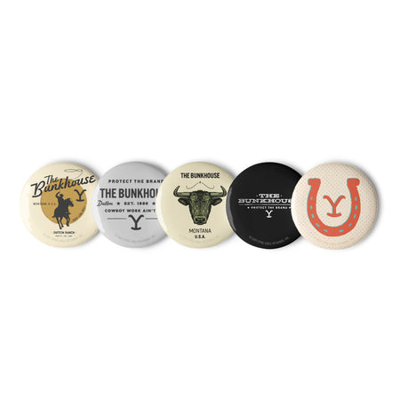 Yellowstone Bunkhouse Pin Set