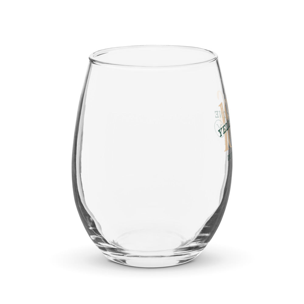 Yellowstone 1886 Stemless Wine Glass