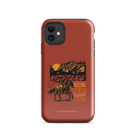 Yellowstone Montana Tough iPhone Case