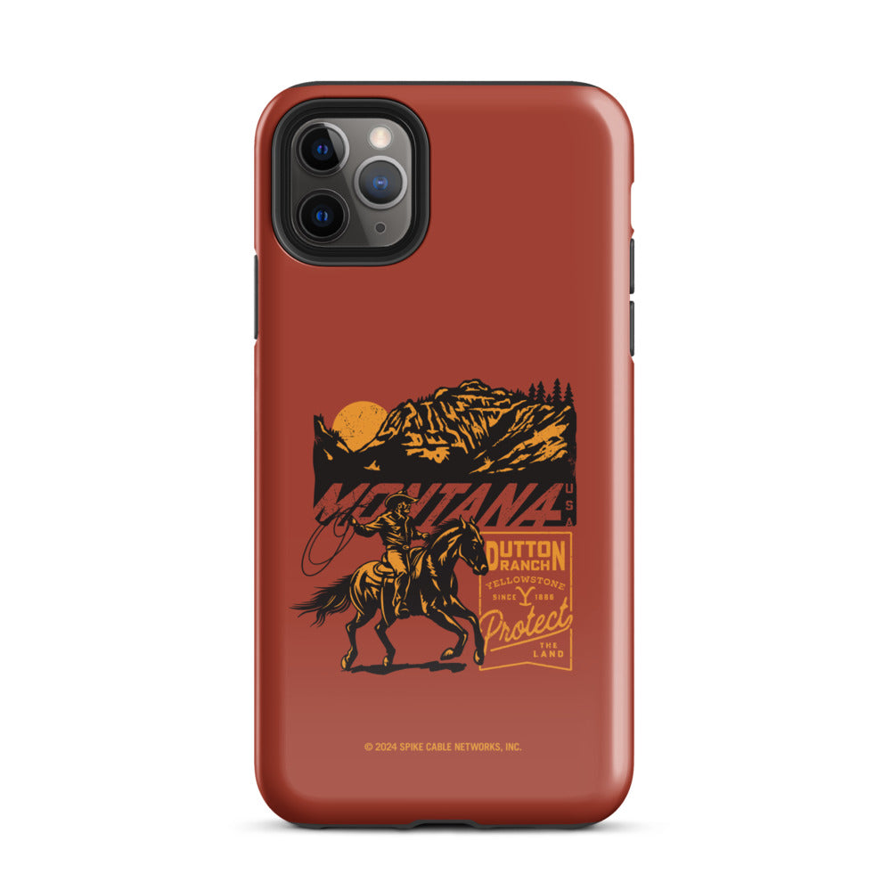 Yellowstone Montana Tough iPhone Case