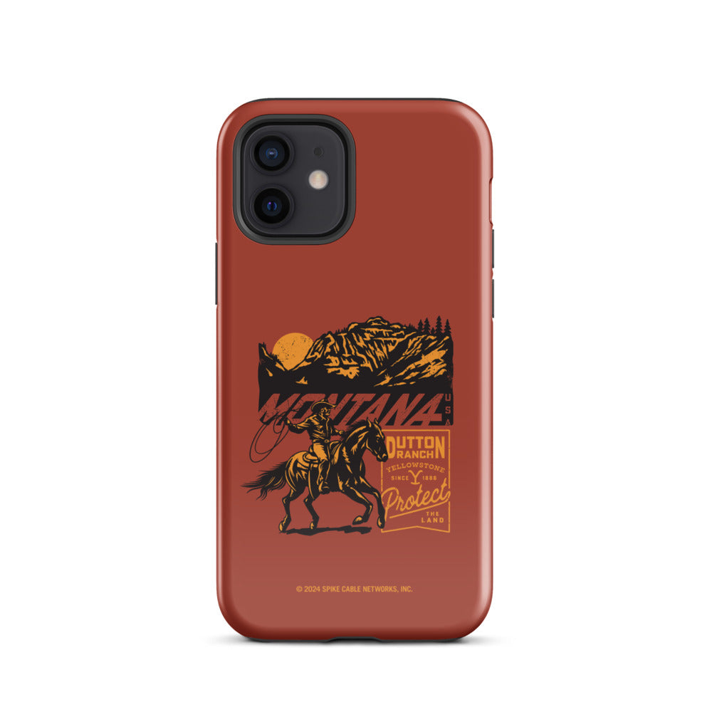 Yellowstone Montana Tough iPhone Case