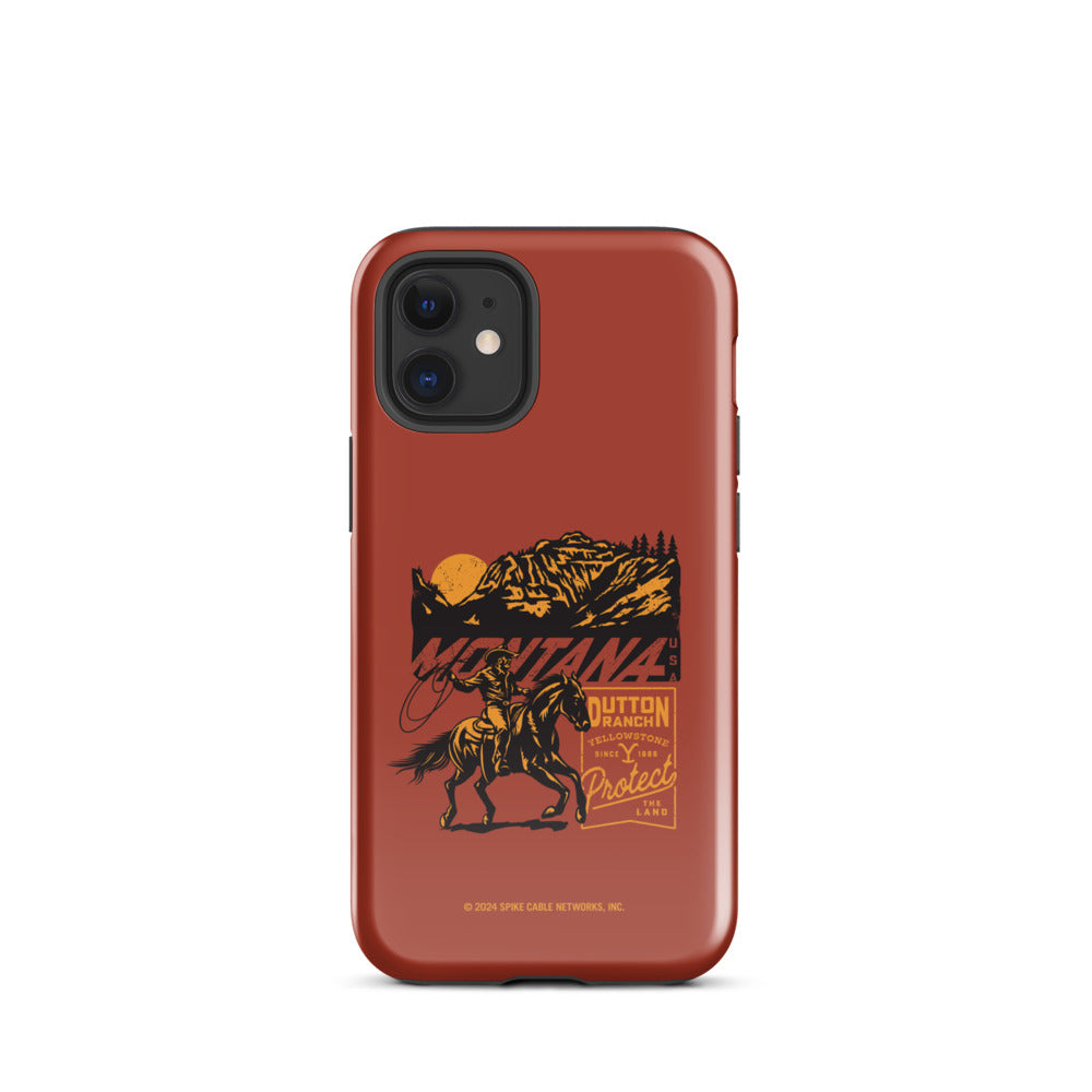 Yellowstone Montana Tough iPhone Case