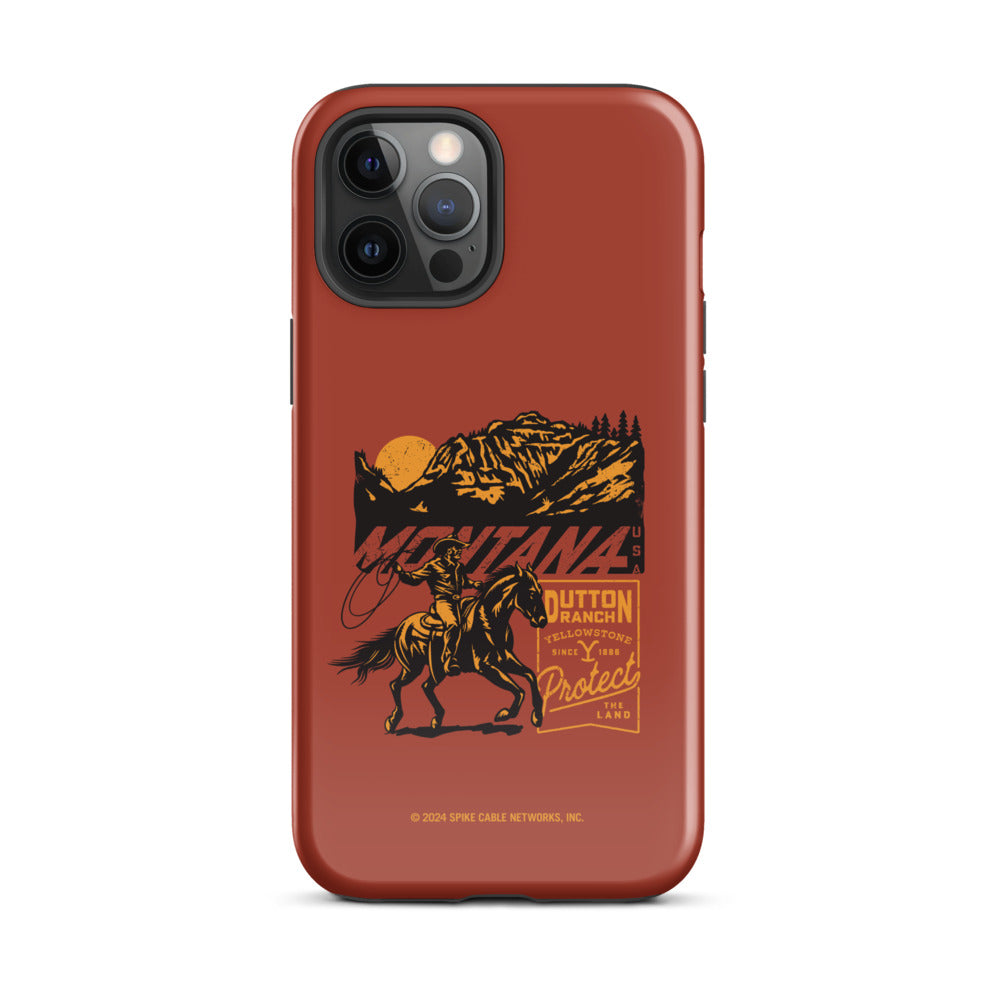 Yellowstone Montana Tough iPhone Case