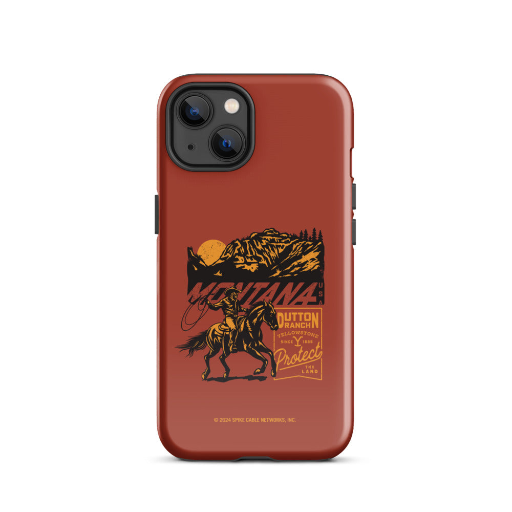 Yellowstone Montana Tough iPhone Case