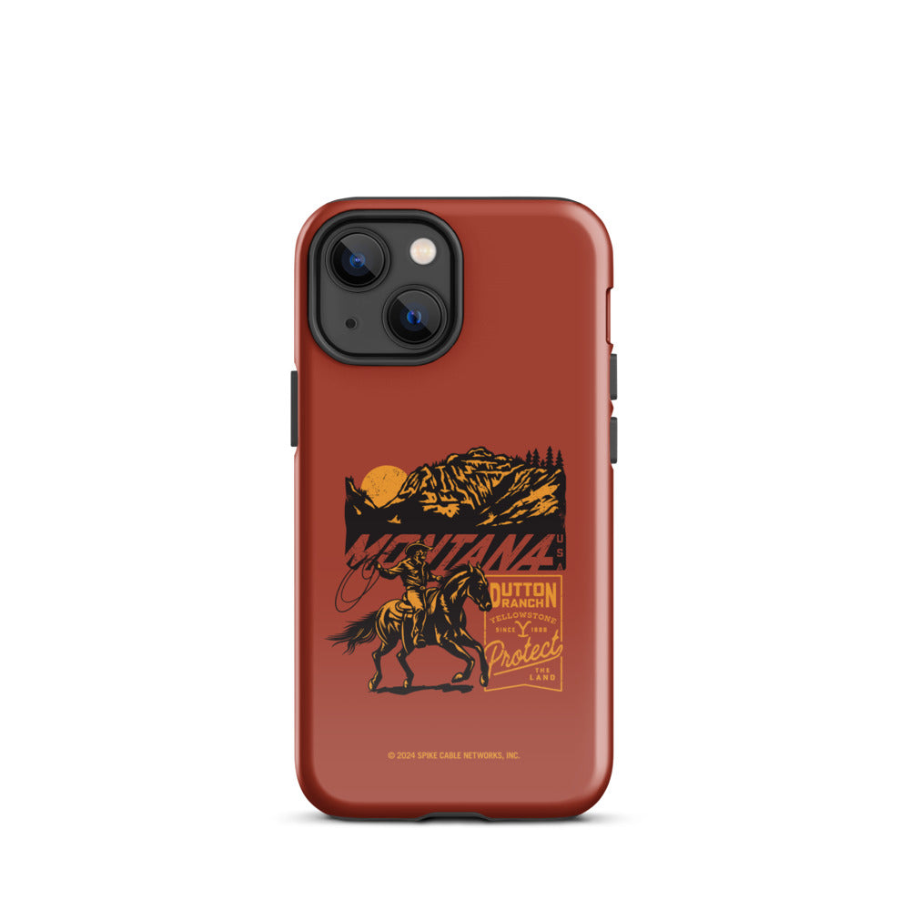 Yellowstone Montana Tough iPhone Case