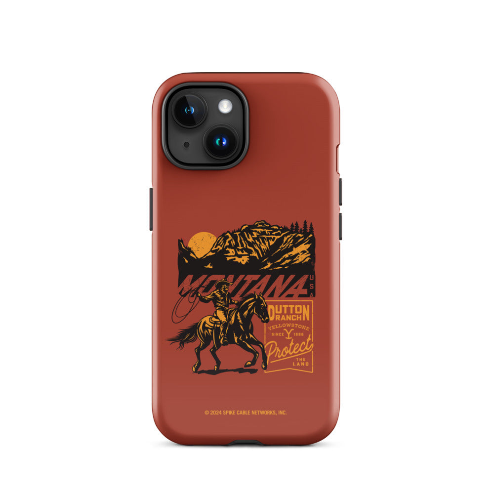 Yellowstone Montana Tough iPhone Case