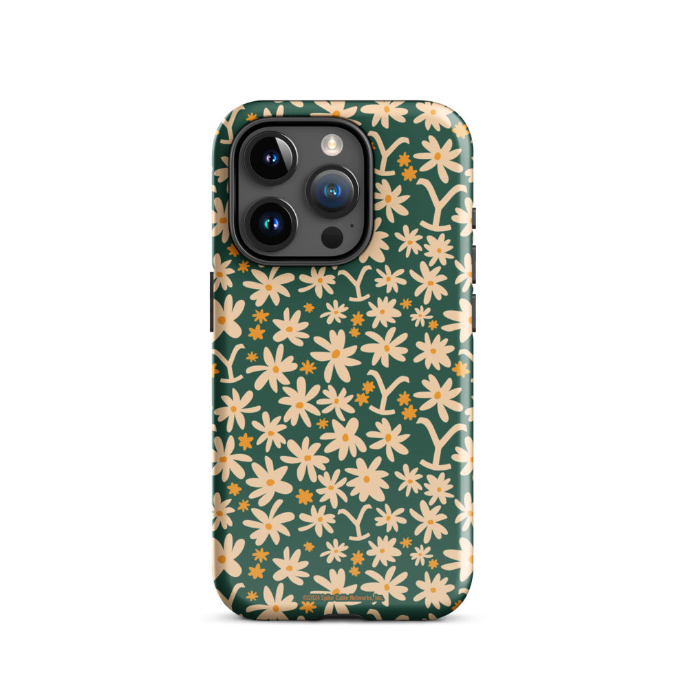 Yellowstone Floral Tough iPhone Case