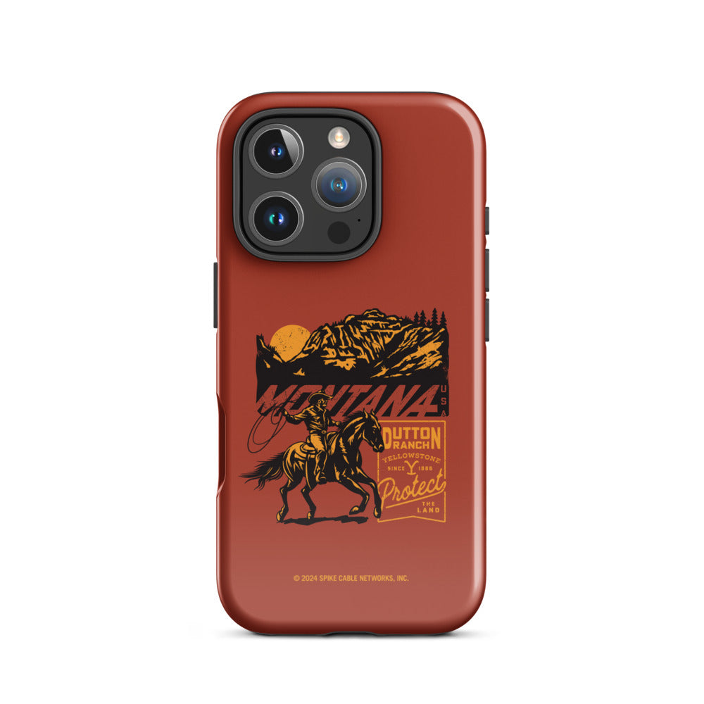 Yellowstone Montana Tough iPhone Case