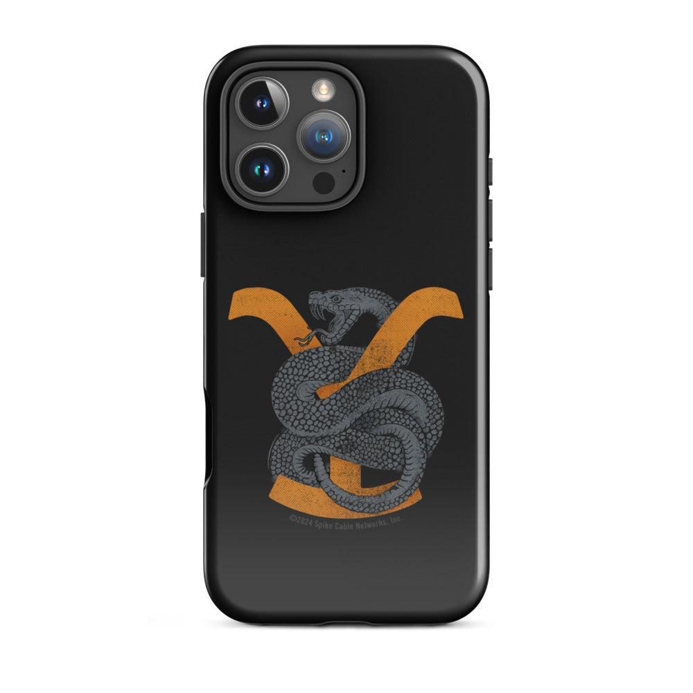 Yellowstone Rattlesnake Tough iPhone Case