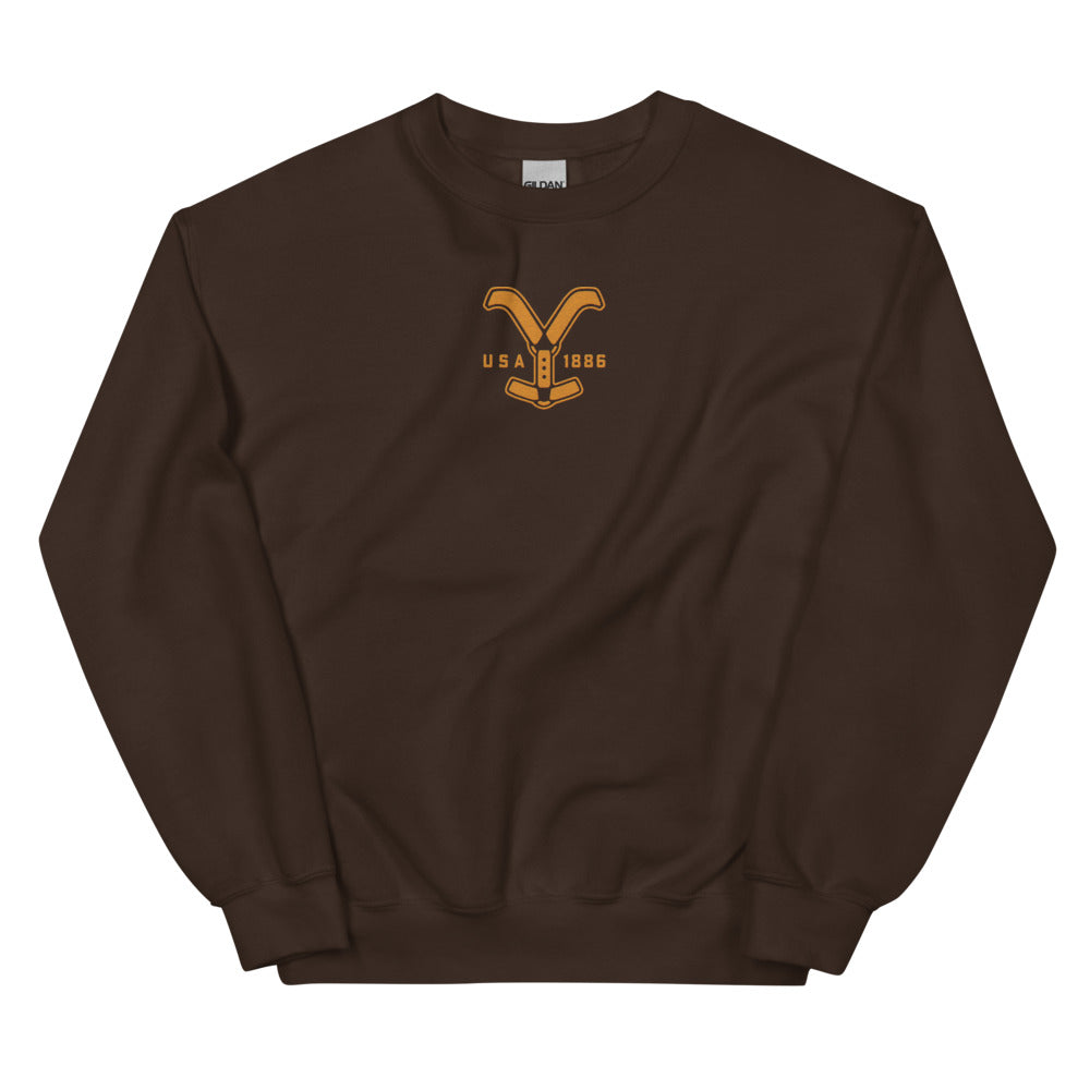 Yellowstone Ride For The Brand Embroidered Sweatshirt