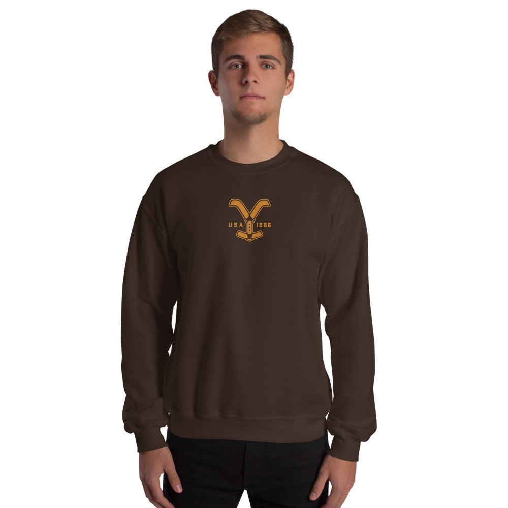 Yellowstone Ride For The Brand Embroidered Sweatshirt