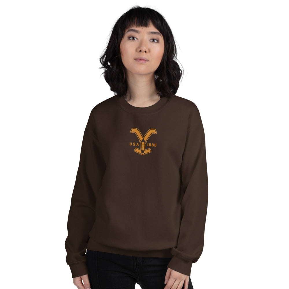 Yellowstone Ride For The Brand Embroidered Sweatshirt