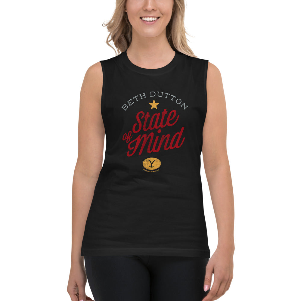 Yellowstone Beth Dutton State of Mind Unisex Tank Top