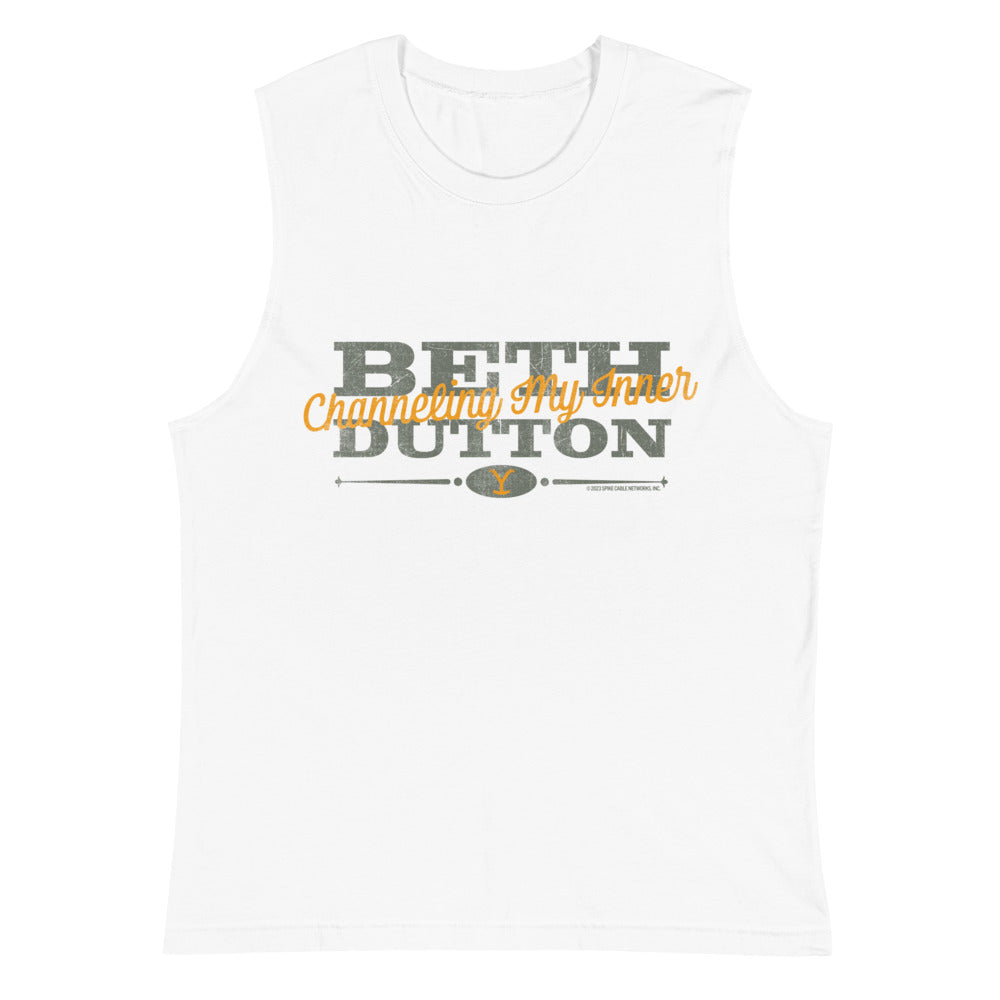 Yellowstone Channeling My Inner Beth Dutton Unisex Tank Top