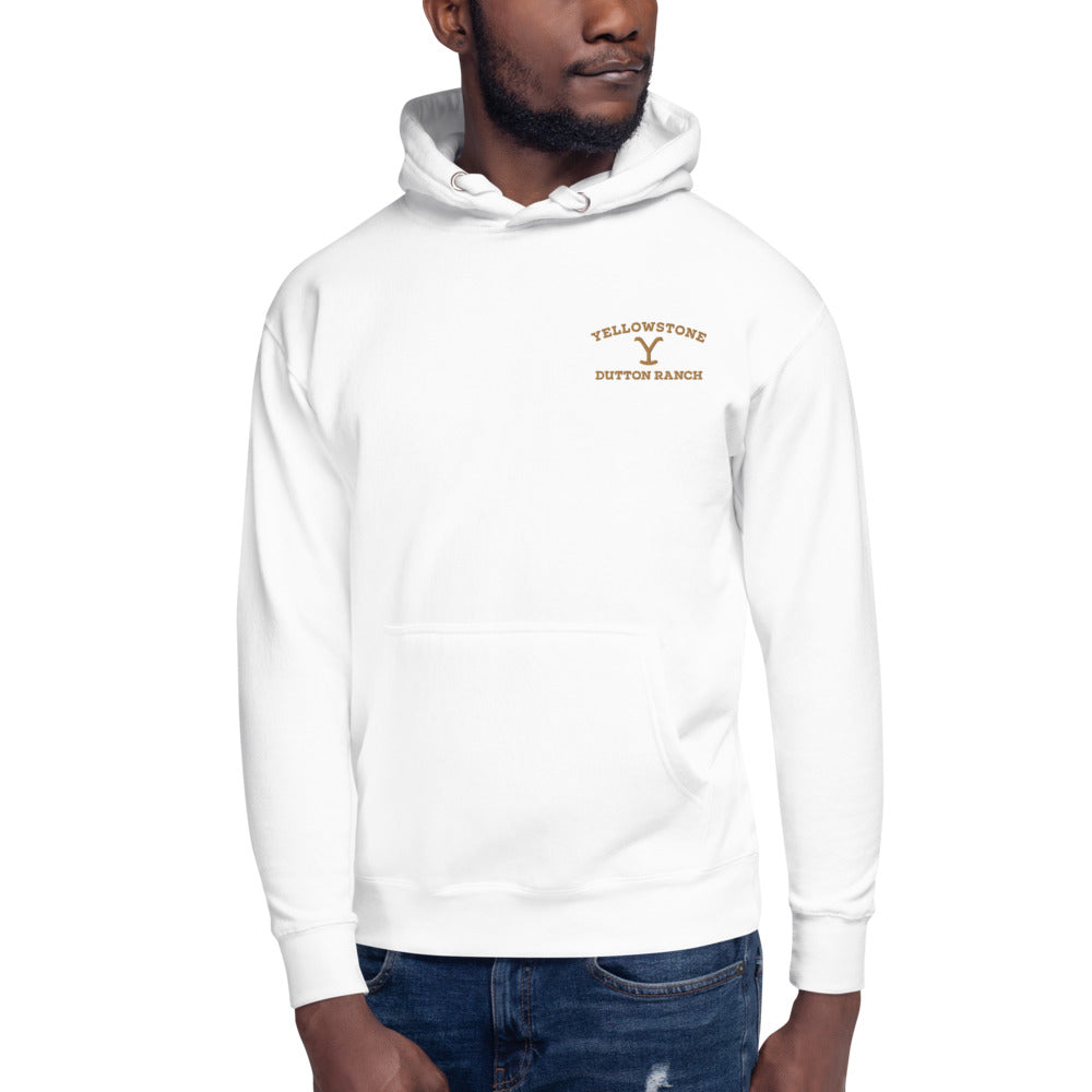 Yellowstone Dutton Ranch Embroidered Unisex Hoodie