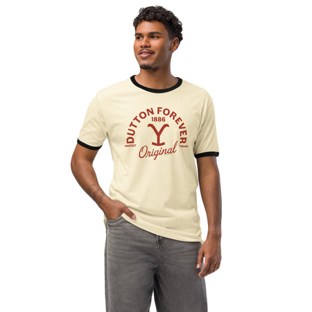 Yellowstone Ringer T-Shirt Dutton Forever