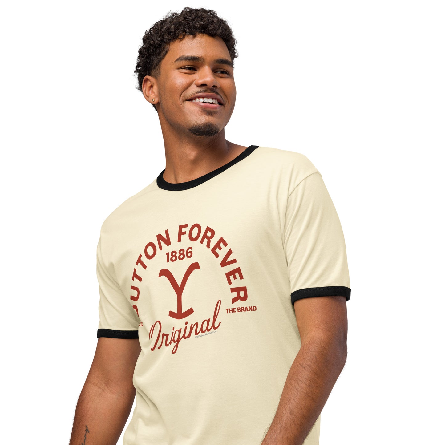 Yellowstone Ringer T-Shirt Dutton Forever