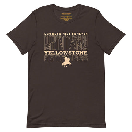 Yellowstone Cowboys Ride Forever Unisex T-Shirt